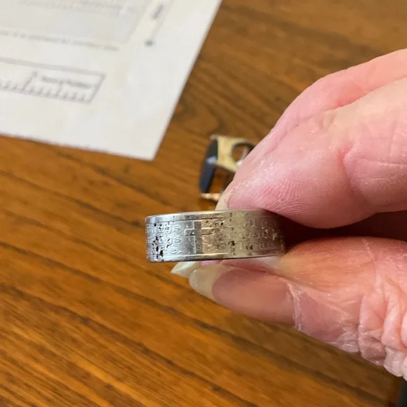 Men's Silver Tone Rings - Picture 5 of 8